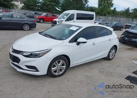 2018 Chevrolet Cruze Lt Auto from USA, damaged, VIN 3G1BE6SM8JS527686